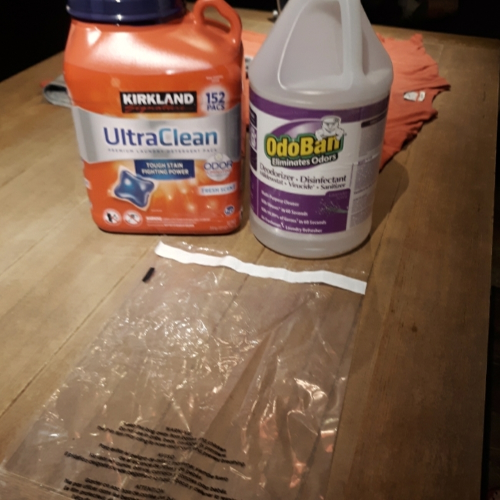 All items are cleaned and packaged.